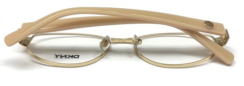DKNY DY 5634 1087 Eyeglasses Frames Glasses Matte Gold & Beige 51-16-135 - Picture 3 of 10