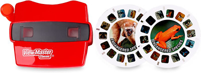 View Master - Classic Viewer - Discovery Kids : Endangered Species Red Small