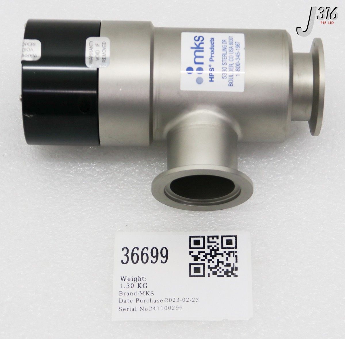 マッチ 36699 MKS VITON SEAL VACUUM VALVE, LAM 796-094748-004 100018061 | eBay
