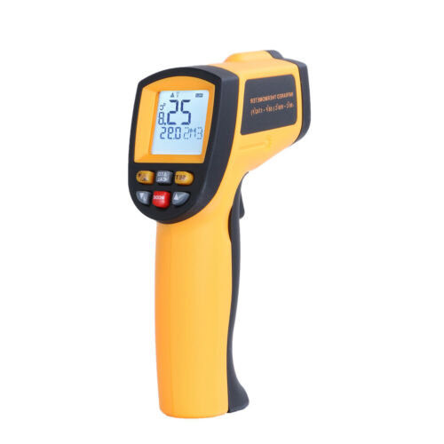 Non Contact LCD IR Laser Infrared Digital Temperature Thermometer Pyrometer Gun - Picture 1 of 9