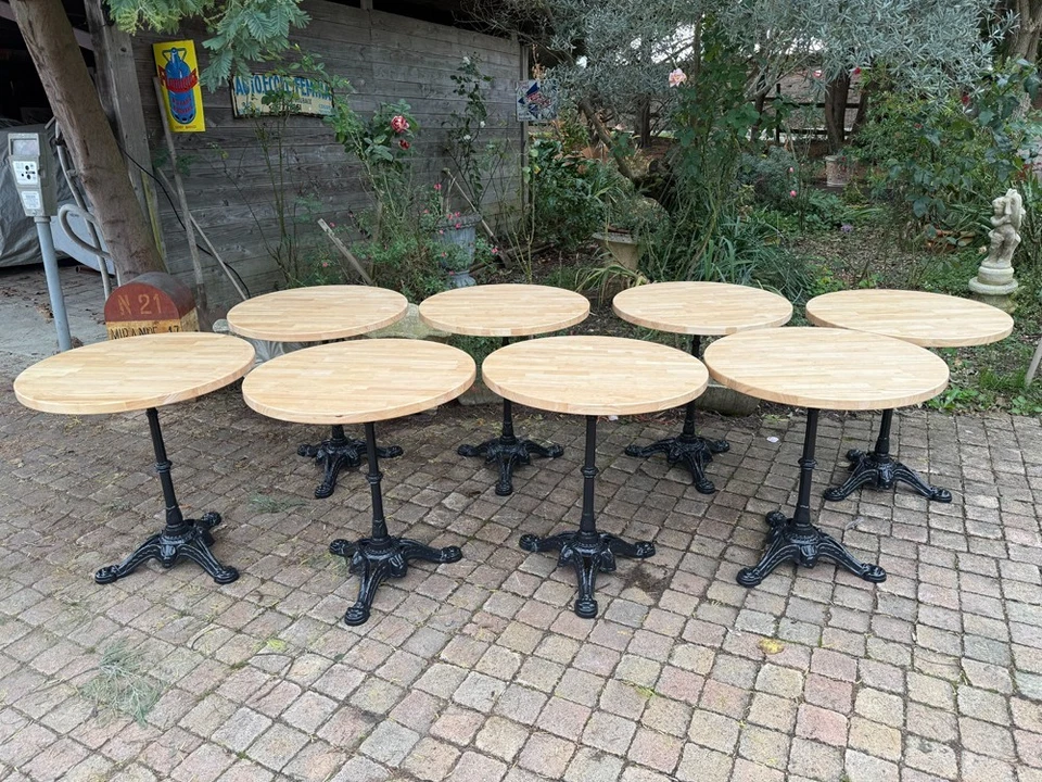 Table bistrot pied fonte - Photo 2/4