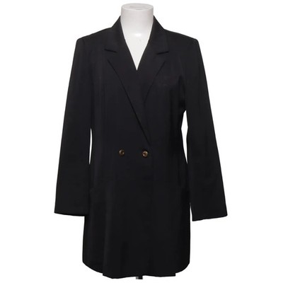 Toni Lee, Blazer, Größe: 38, Schwarz, Polyester/Wolle, Einfarbig, Damen #YF1