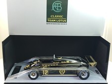 to 195 units Tecnomodel 1/18 Lotus 91 F1 1982 British GP #12 Nigel Mansell