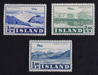 CKStamps: Iceland Stamps Collection Scott#C27 C29 Mint H OG