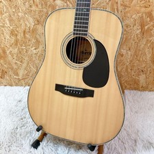 Morris W-40 Acoustic Guitar With Bridge Crack And Adjustable String Height