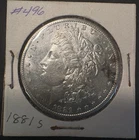 1881-S $1 Morgan Silver Dollar