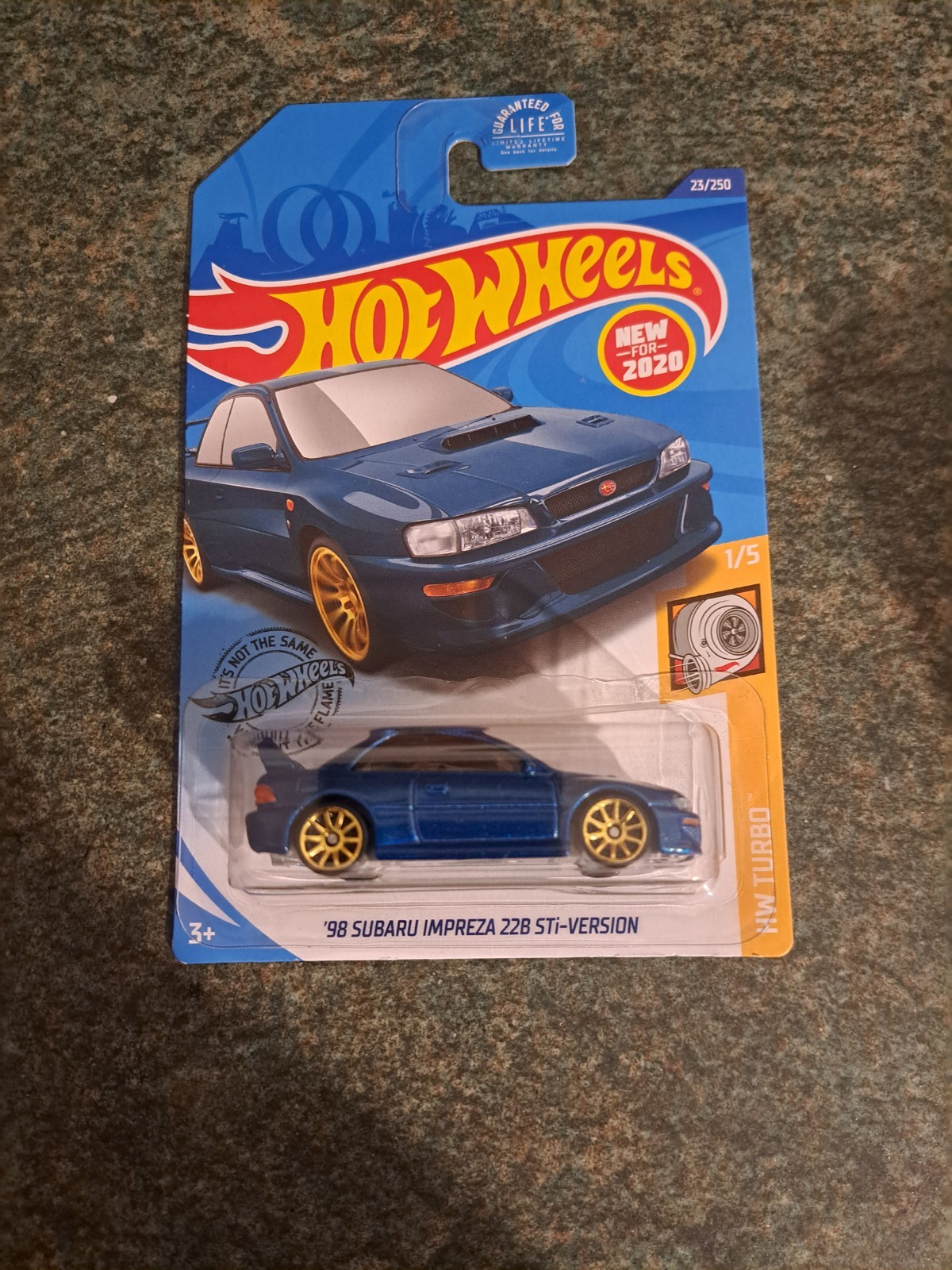  Hot Wheels  Subaru Impreza 22b in light Metallic Blue 
