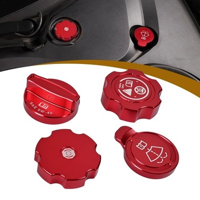 For Corvette C8 Stingray Z51 2020-26 Engine Oil Cap Radiator Eater Tank Cap Trim