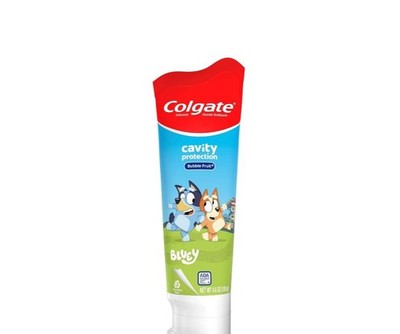 COLGATE CAVITY PROTECTION BLUEY OR POKEMON AND CREST SPIDERMAN 