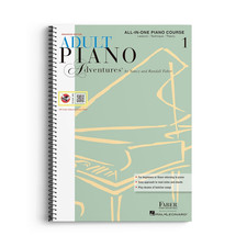 Adult Piano Adventures: All in One Course - Book 1 Faber Beginner Method Piano