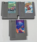 S-429 VINTAGE ORIGINAL NINTENDO NES GAMES SUPER MARIO 2 TETRIS & RC PRO AM