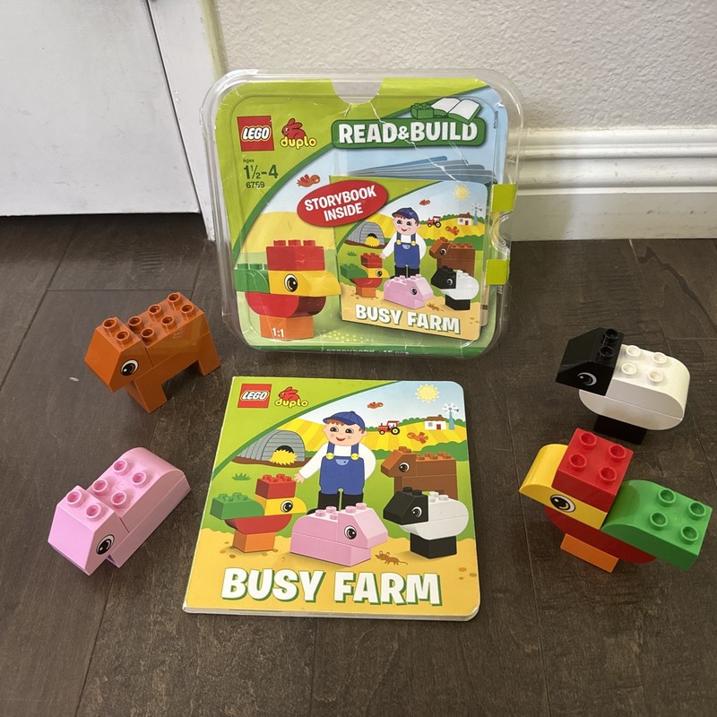 LEGO 6759 DUPLO BUSY FARM - PREOWNED