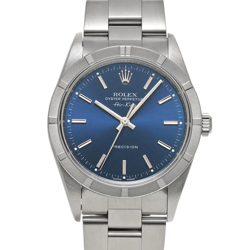 Rolex Air-King 2023 14010 Automatic 34mm Blue Dial #WW937