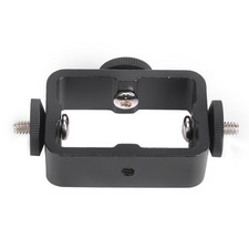 Multi Function Mobile Phone Clip Holder 3 Position Bracket For Live Broadcast