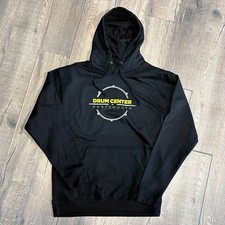 DCP Apparel: Hoodie, Black w/NEW Yellow/White Logo, Large