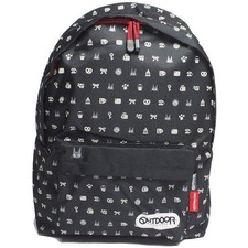 Ghibli Kiki's Delivery Service Jiji OUTDOOR PRODUCTS collab backpack black New