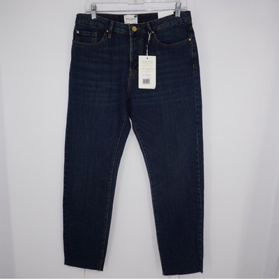 SÉZANE Denim 1967 Brut Sexy Raw Hem High Waist Jeans size 33 NEW With Tags