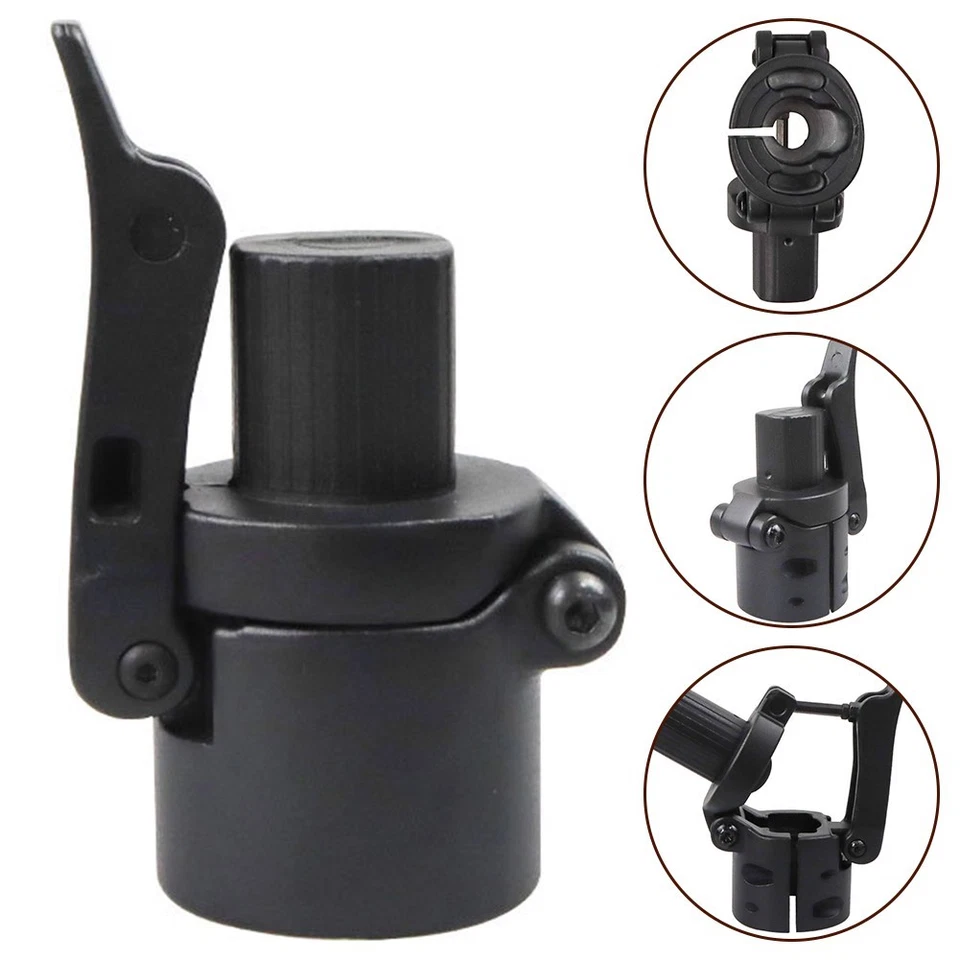 Practical Folding Rod Base Outdoor Part Replacement Size 11.7*6.7cm 1pc - Bild 2 von 4