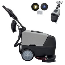 110V XD-16 17" Wire Type Commercial Automatic Floor Scrubber and Dryer 25L 25L