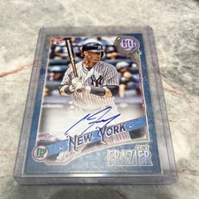 2018 Topps Gypsy Queen - Autographs Clint Frazier #GQA-CF Indigo /150 (AU, RC)