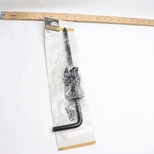 Everbilt 12 in. Black Cane Bolt