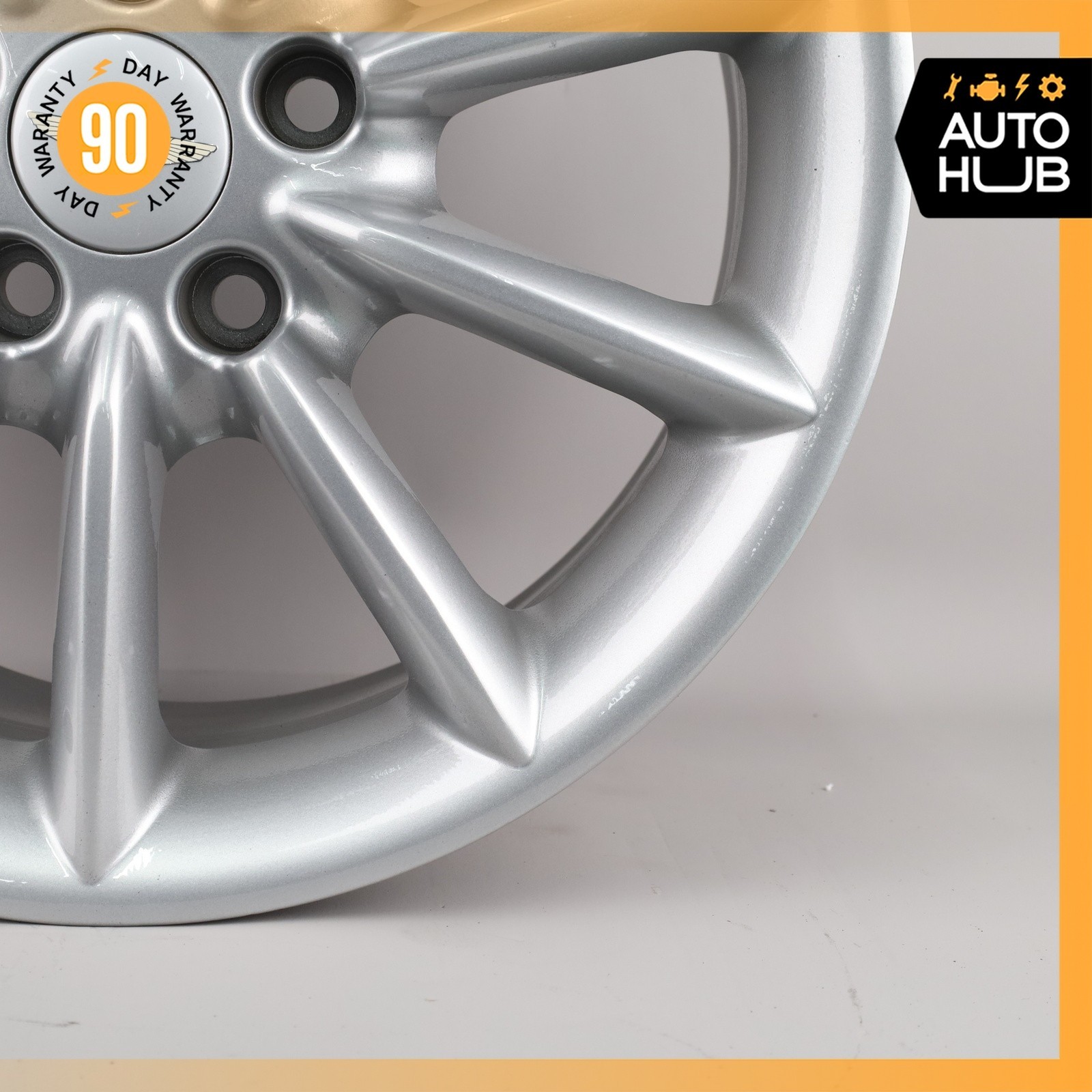 Aston Martin DB7 Vantage 8 x 18 18" Front Wheel Rim Silver 36120943AB OEM