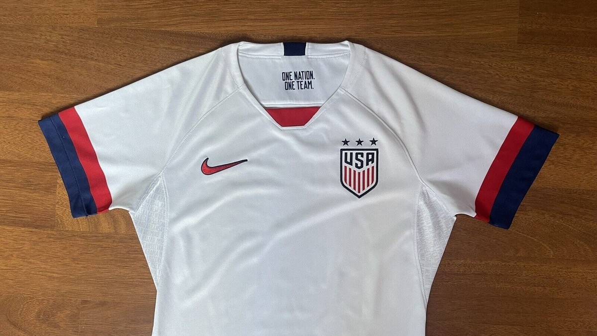 USA NIKE 2019 FIFA WOMEN'S WORLD CUP FOOTBALL CUP JERSEY SIZE “M