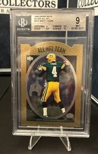 1996 Upper Deck Silver Collection - All Nfl Team Brett Favre #AN7 Packers HOF 