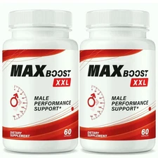 (2 Pack) Max Boost XXL Capsules MaxBoost XXL for Men to Support Male Stamina