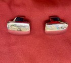 1972 GRAN TORINO SEAT BACK RELEASE KNOBS NOS CONDITION w/NEW CHROME PLATING