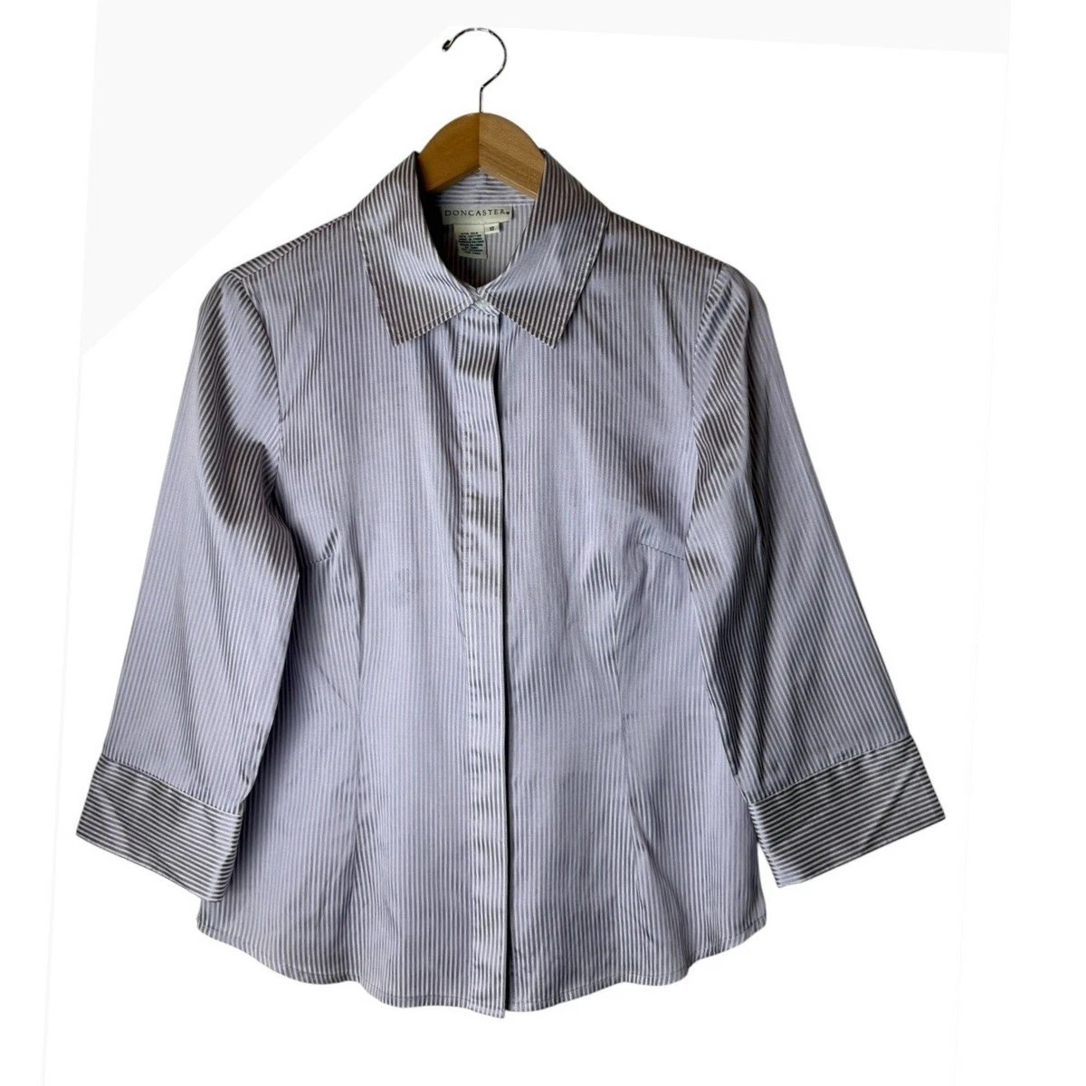 Vintage DONCASTER collection SILK SHIRT Doncaster | Tops | Vintage 