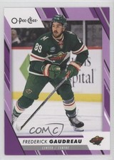 2023-24 O-Pee-Chee Purple Border 9/49 Frederick Gaudreau #452 2d8