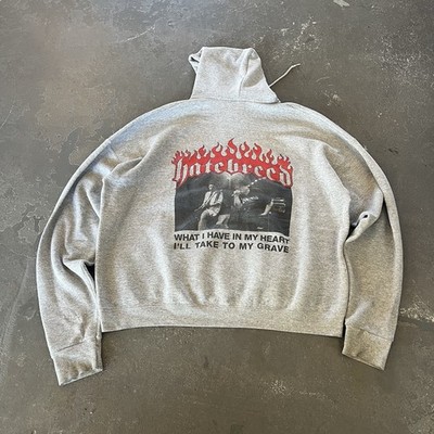 Vintage 90s Hatebreed victory records Hoodie size XXL measurements in photos