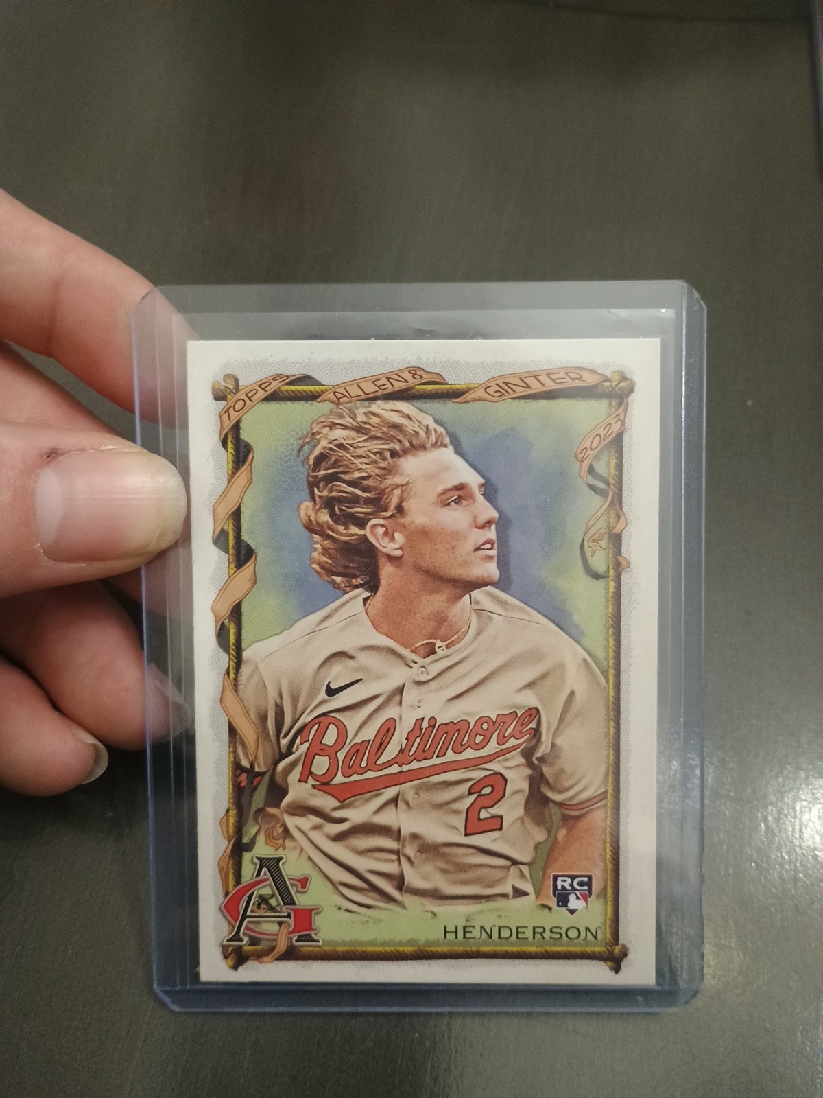 2023 Topps Allen & Ginter - Gunnar Henderson #377 (RC)