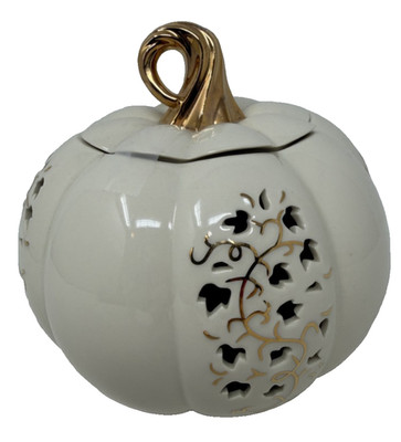 Lenox Golden Harvest Fall Medium Pumpkin