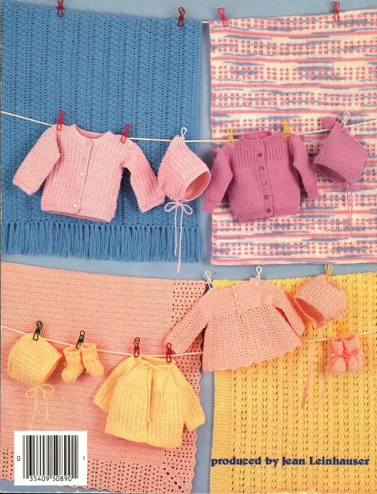 Knit and Crochet Baby Book | American School of Needlework 1034 - Image 2 of 2