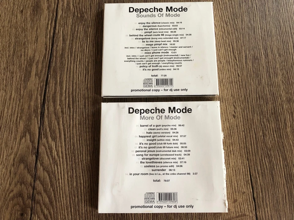 Depeche Mode Sounds of Mode - Bootleg for DJ use - Bild 3 von 4