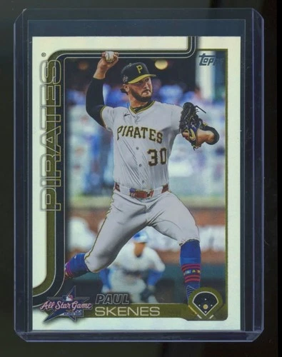 Paul Skenes 2025 Topps Update 2025 All-Star Game Foil Insert Card #ASG-27