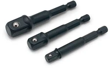 Titan 3-Piece Socket Adapter Set (1/4", 3/8" and 1/2") - 978-12082