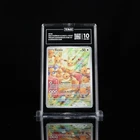TAG 10 Gem Mint 2024 Pokemon Twilight Masquerade Eevee #188/167 Illustration Rar