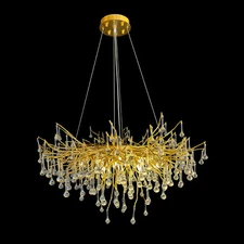 Luxury Crystal Branch Chandelier