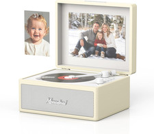 MONODEAL CD Player Portable,Retro CD Player with Bluetooth 5.0  Dual Hifi Speak