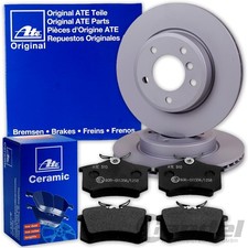 ATE BREMSSCHEIBEN + CERAMIC BELÄGE HINTEN für VW GOLF 5 6 PLUS PASSAT 3C TOURAN