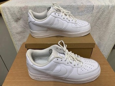 Nike Air Force 1 '07 ''Triple White Sneaker Gr. UK 10 (45) 29 CM