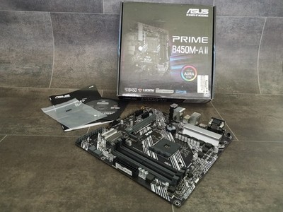ASUS PRIME B450M-A II AMD Motherboard Mainboard DDR4 Sockel AM4 µATX