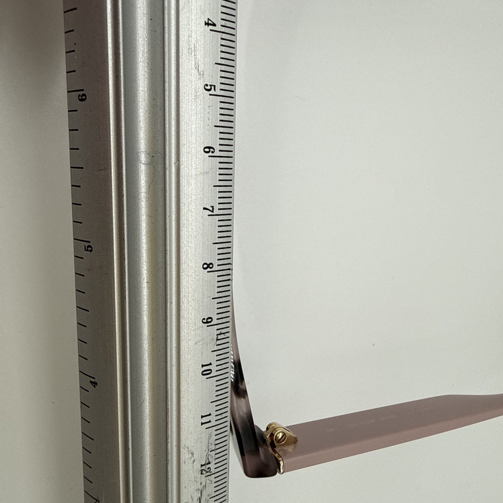 Prada VPR 11Y 4016 ROJ-101 140 Tortoiseshell Frames Women Slight Cat Eye Square thumbnail 6