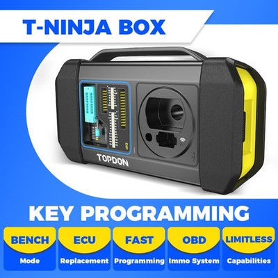TOPDON T-Ninja Box Key Programmer IMMO Tool ECU Cloning for VW BMW Max Smart