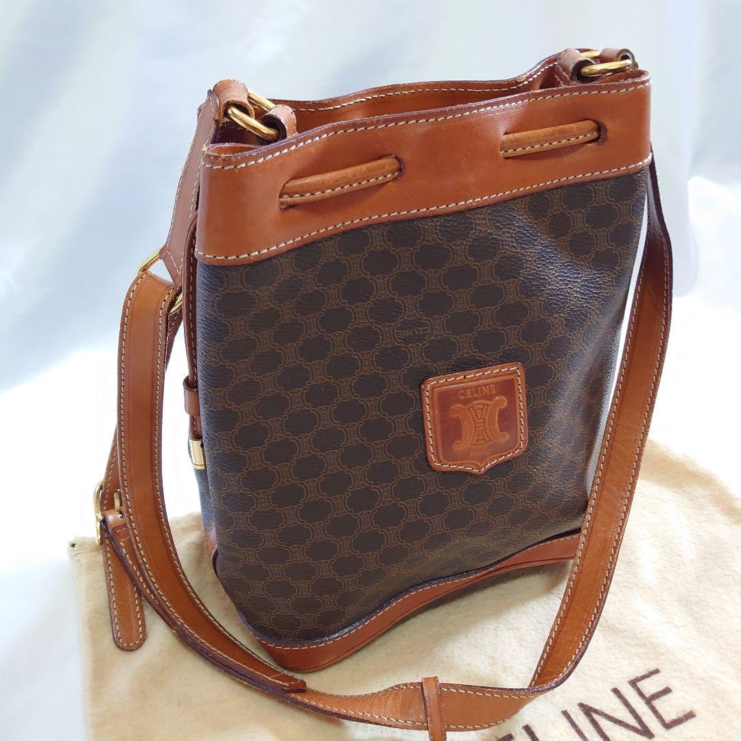 Mint Condition CELINE Macadam Pattern Mini Should… - image 2