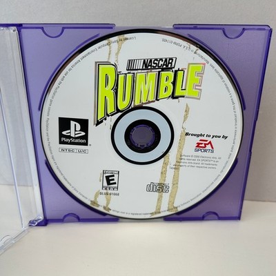 Nascar Rumble PS1 TESTED Disc Only Black Label Playstation 2 FAST SHIPPING