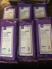 Medline Readybath Luxe Bathing Cloth - 8 count per pack - lot of 6 packs